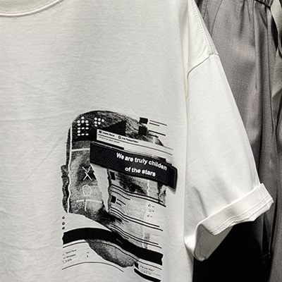 市场上装-T恤-微潮T恤【实拍】