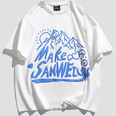 市场上装-T恤-休闲T恤