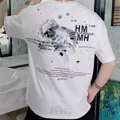 市场上装-T恤-微潮T恤