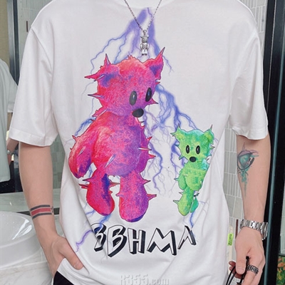 市场上装-T恤-微潮T恤