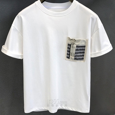 市场上装-T恤-休闲T恤【实拍】