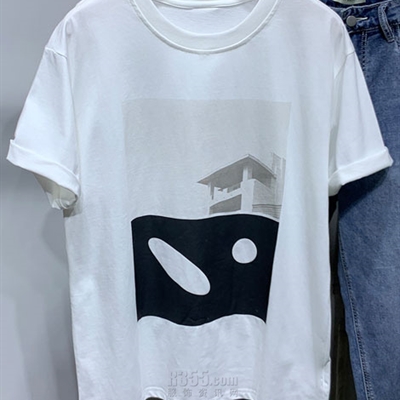 市场上装-T恤-休闲T恤【实拍】