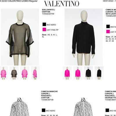 2022秋冬_Valentino_ 服装_欧洲大牌资料