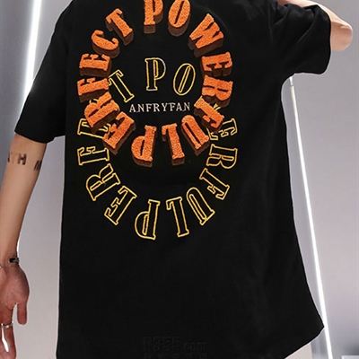 市场上装-T恤-微潮T恤