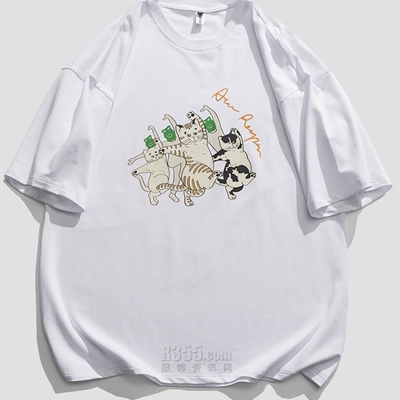 市场上装-T恤-休闲T恤