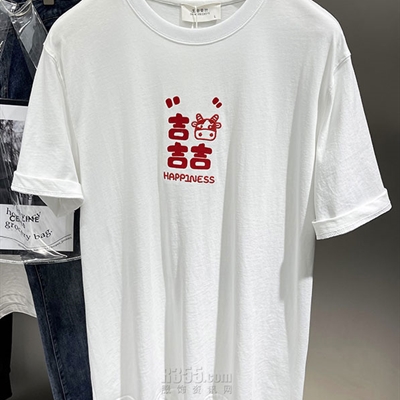 市场上装-T恤-休闲T恤【实拍】