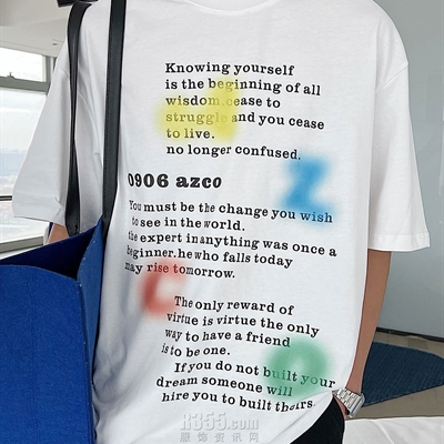 市场上装-T恤-休闲T恤