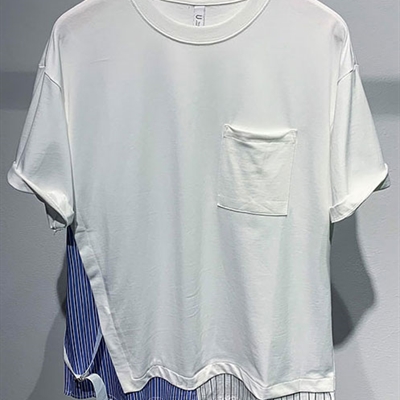 市场上装-T恤-微潮T恤【实拍】