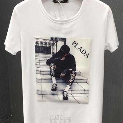 市场上装-T恤-休闲T恤【实拍】