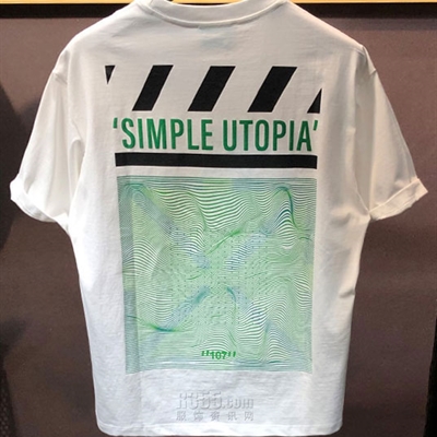 市场上装-T恤-休闲T恤【实拍】