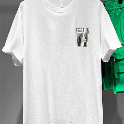 市场上装-T恤-微潮T恤【实拍】