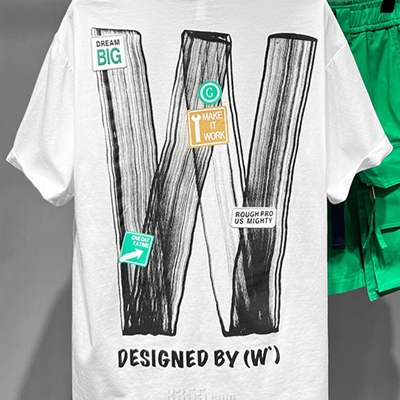 市场上装-T恤-微潮T恤【实拍】