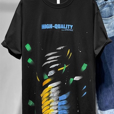 市场上装-T恤-微潮T恤【实拍】