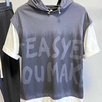 市场上装-T恤-休闲T恤【实拍】