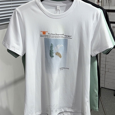 市场上装-T恤-休闲T恤【实拍】