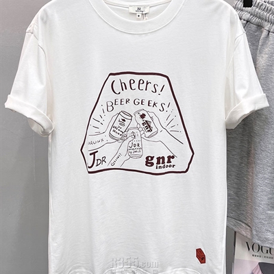 市场上装-T恤-休闲T恤【实拍】