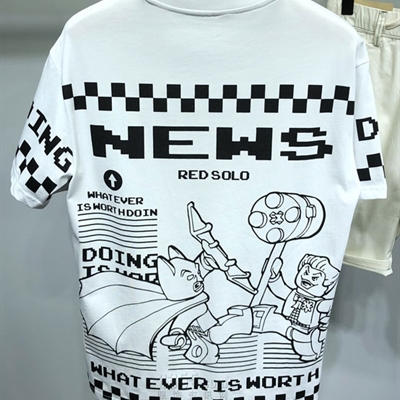 市场上装-T恤-微潮T恤【实拍】