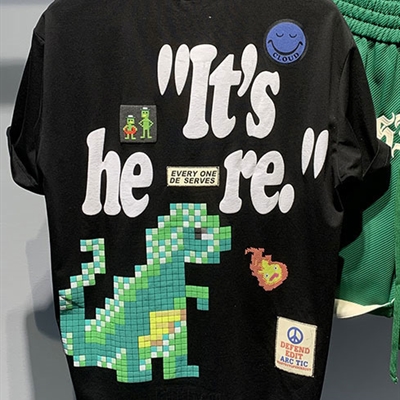 市场上装-T恤-微潮T恤【实拍】