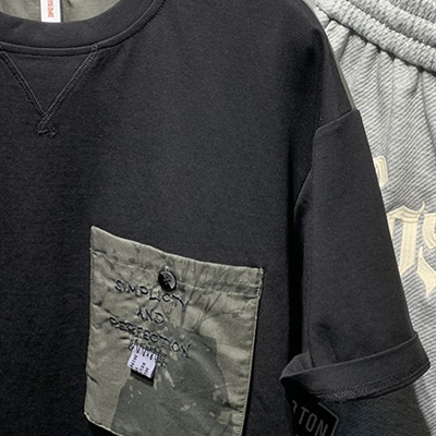 市场上装-T恤-微潮T恤【实拍】