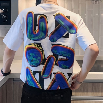 市场上装-T恤-微潮T恤