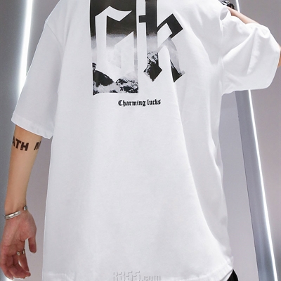 市场上装-T恤-微潮T恤