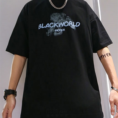 市场上装-T恤-微潮T恤