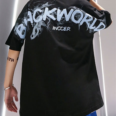 市场上装-T恤-微潮T恤