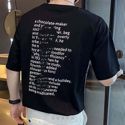 市场上装-T恤-微潮T恤