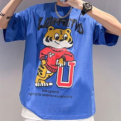 市场上装-T恤-微潮T恤