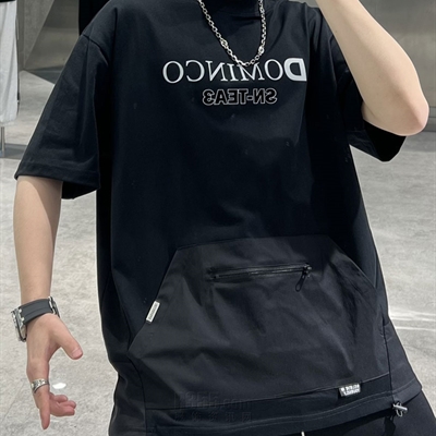 市场上装-T恤-微潮T恤