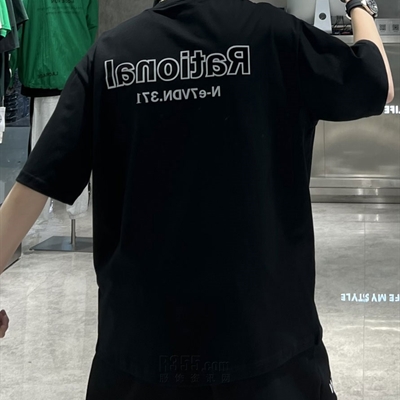 市场上装-T恤-微潮T恤