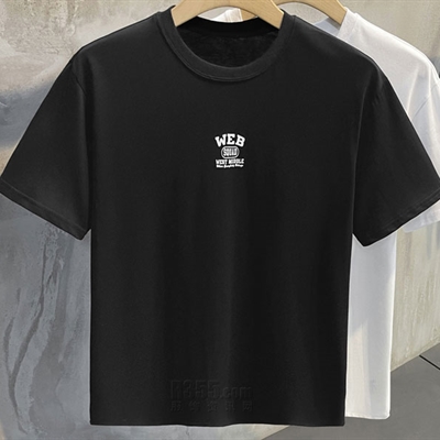 市场上装-T恤-微潮T恤【实拍】