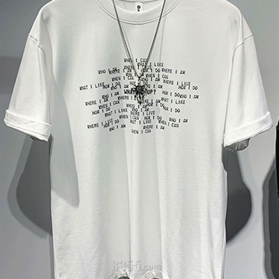 市场上装-T恤-休闲T恤【实拍】