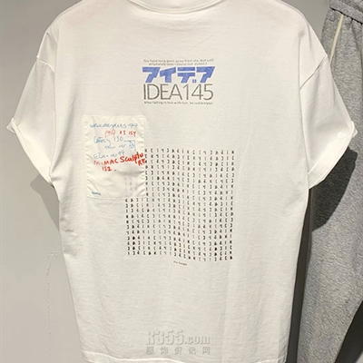 市场上装-T恤-休闲T恤【实拍】