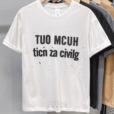 市场上装-T恤-休闲T恤【实拍】