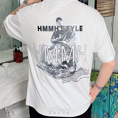 市场上装-T恤-微潮T恤