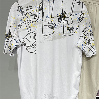 市场上装-T恤-微潮T恤【实拍】