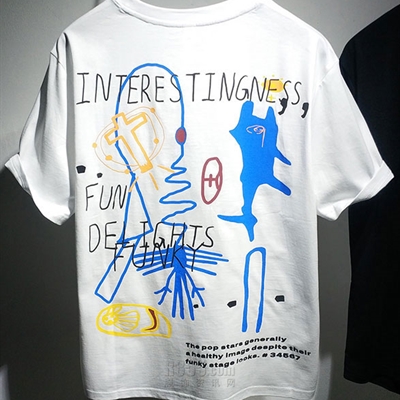 市场上装-T恤-微潮T恤【实拍】