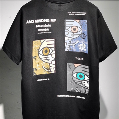 市场上装-T恤-微潮T恤【实拍】