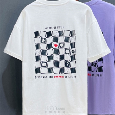 市场上装-T恤-休闲T恤【实拍】