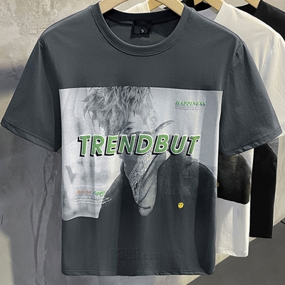 市场上装-T恤-休闲T恤【实拍】