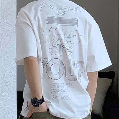 市场上装-T恤-微潮T恤