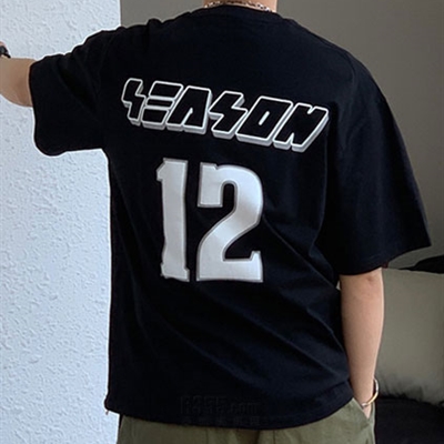 市场上装-T恤-微潮T恤