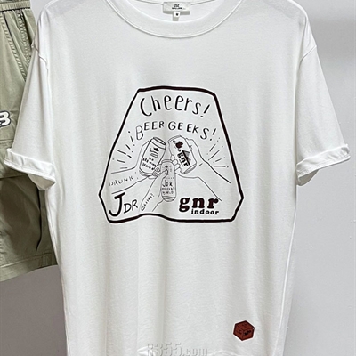 市场上装-T恤-休闲T恤【实拍】