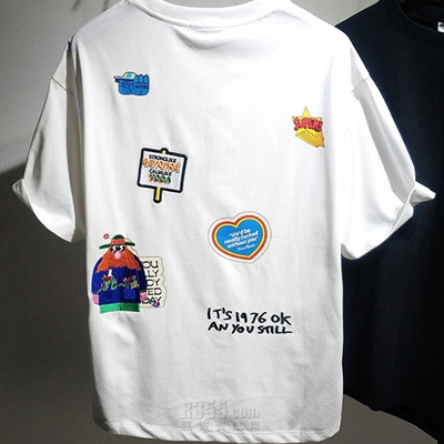 市场上装-T恤-休闲T恤【实拍】