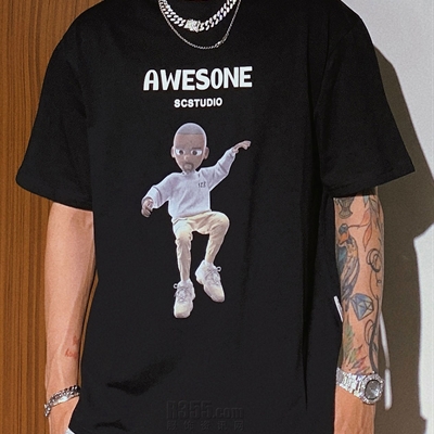 市场上装-T恤-休闲T恤