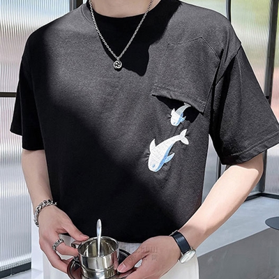 市场上装-T恤-休闲T恤