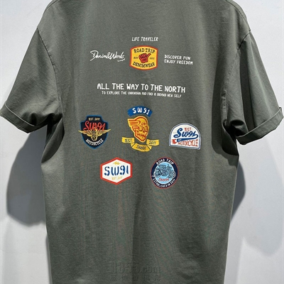 市场上装-T恤-休闲T恤【实拍】