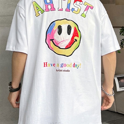 市场上装-T恤-微潮T恤