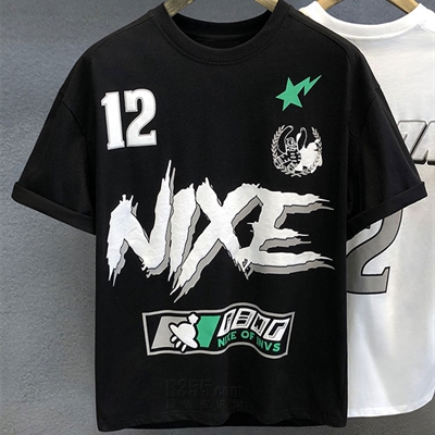 市场上装-T恤-微潮T恤【实拍】